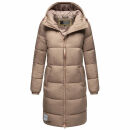 Marikoo Nomadiaa Damen Winterjacke N024 Taupe Grey Größe M - Gr. 38