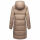 Marikoo Nomadiaa Damen Winterjacke N024 Taupe Grey Größe M - Gr. 38