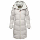 Marikoo Nomadiaa Damen Winterjacke N024 Light Grey Größe S - Gr. 36