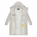 Marikoo Nomadiaa Damen Winterjacke N024 Light Grey Größe M - Gr. 38