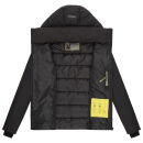 Marikoo Radaa Damen Stepp Jacke N025 Schwarz Größe L - Gr. 40