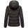 Marikoo Radaa Damen Stepp Jacke N025 Schwarz Größe XXL - Gr. 44