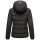 Marikoo Radaa Damen Stepp Jacke N025 Schwarz Größe XXXXL - Gr. 48