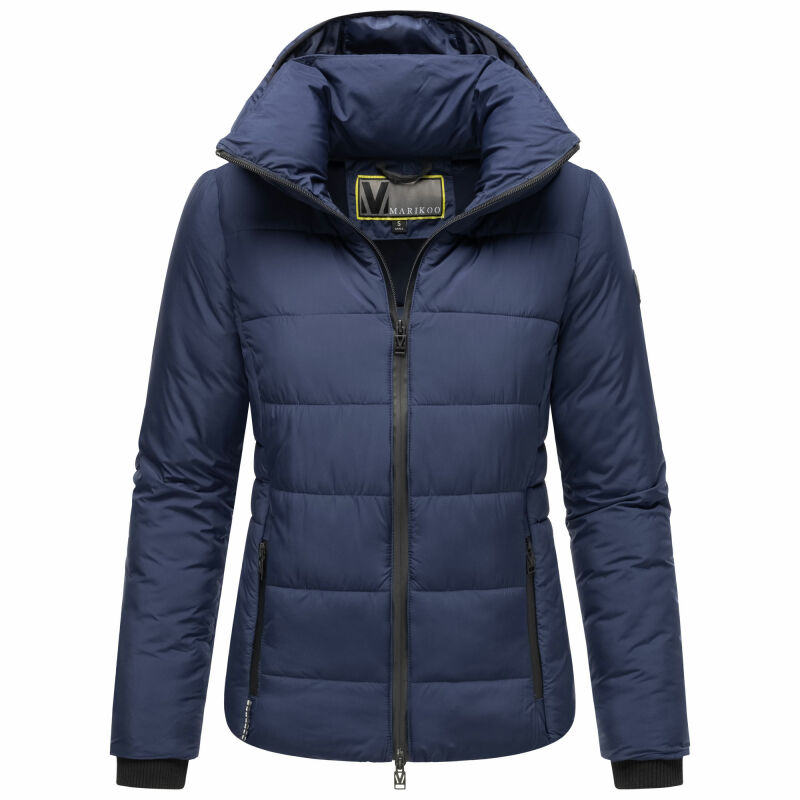Marikoo Radaa Damen Stepp Jacke N025 Navy Größe XXXXXL - Gr. 50