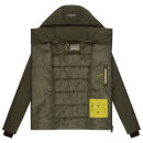 Marikoo Radaa Damen Stepp Jacke N025 Olive Größe XXL - Gr. 44