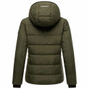 Marikoo Radaa Damen Stepp Jacke N025 Olive Größe XXXXL - Gr. 48