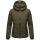 Marikoo Radaa Damen Stepp Jacke N025 Olive Größe XXXXL - Gr. 48