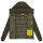 Marikoo Radaa Damen Stepp Jacke N025 Olive Größe XXXXL - Gr. 48
