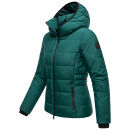 Marikoo Radaa Damen Stepp Jacke N025 Evergreen Größe XXXXXL - Gr. 50