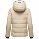 Marikoo Radaa Damen Stepp Jacke N025 Taupe Grey Größe XS - Gr. 34