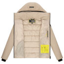 Marikoo Radaa Damen Stepp Jacke N025 Taupe Grey Größe S - Gr. 36