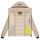 Marikoo Radaa Damen Stepp Jacke N025 Taupe Grey Größe XXXXXXL - Gr. 52