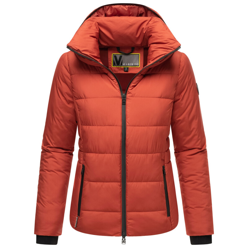 Marikoo Radaa Damen Stepp Jacke N025 Terracotta Größe XS - Gr. 34