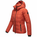 Marikoo Radaa Damen Stepp Jacke N025 Terracotta Größe XS - Gr. 34