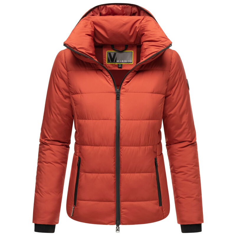 Marikoo Radaa Damen Stepp Jacke N025 Terracotta Größe XXXXXL - Gr. 50
