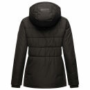 Marikoo Alemee Damen Stepp Jacke N026 Schwarz Größe S - Gr. 36
