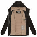 Marikoo Alemee Damen Stepp Jacke N026 Schwarz Größe S - Gr. 36