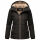 Marikoo Alemee Damen Stepp Jacke N026 Schwarz Größe S - Gr. 36