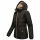 Marikoo Alemee Damen Stepp Jacke N026 Schwarz Größe S - Gr. 36