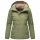 Marikoo Alemee Damen Stepp Jacke N026 Olive Größe XXXL - Gr. 46