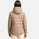 Marikoo Alemee Damen Stepp Jacke N026 Taupe Grey Größe XXXL - Gr. 46
