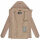 Marikoo Alemee Damen Stepp Jacke N026 Taupe Grey Größe XXXL - Gr. 46