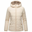 Marikoo Alemee Damen Stepp Jacke N026 Cream Größe XS - Gr. 34