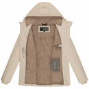 Marikoo Alemee Damen Stepp Jacke N026 Cream Größe L - Gr. 40