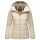 Marikoo Alemee Damen Stepp Jacke N026 Cream Größe L - Gr. 40