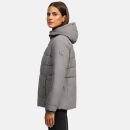 Marikoo Alemee Damen Stepp Jacke N026 Grey Größe L - Gr. 40