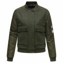 Navahoo Willstehaben Damen Jacke N027 Olive Größe XS - Gr. 34