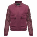 Navahoo Willstehaben Damen Jacke N027 Wine Größe XS - Gr. 34
