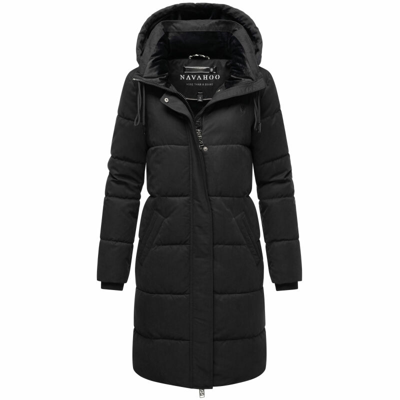 Navahoo Wintertanz Damen Winterjacke N028 Schwarz Größe S - Gr. 36