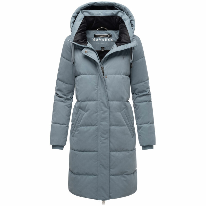 Navahoo Wintertanz Damen Winterjacke N028 Dusty Blue Größe S - Gr. 36