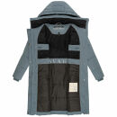 Navahoo Wintertanz Damen Winterjacke N028 Dusty Blue Größe S - Gr. 36