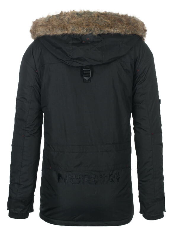 Geographical Norway Atlas Herren Outdoor Winter Jacke Geographical Norway Gr. XXXL Herren ANACONDA Jacke Schwarz