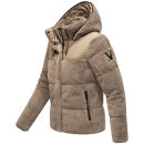 Marikoo Kaguraa Damen Winterjacke N030 Stone Brown Größe XL - Gr. 42
