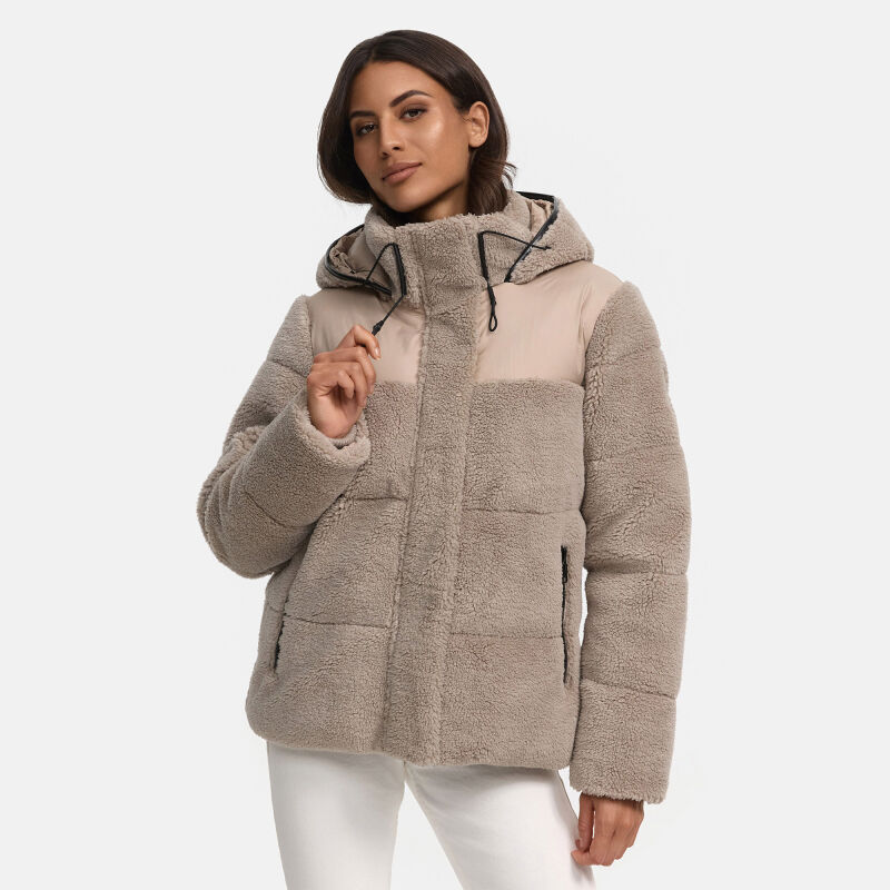 Marikoo Kaguraa Damen Winterjacke N030 Light Taupe Größe M - Gr. 38