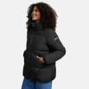 Navahoo Schokolinaa Damen Winter Steppjacke N031 Schwarz Größe XL - Gr. 42