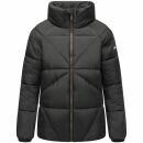 Navahoo Schokolinaa Damen Winter Steppjacke N031 Schwarz Größe XL - Gr. 42