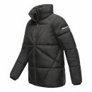 Navahoo Schokolinaa Damen Winter Steppjacke N031 Schwarz Größe XL - Gr. 42