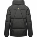 Navahoo Schokolinaa Damen Winter Steppjacke N031 Schwarz Größe XL - Gr. 42