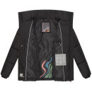 Navahoo Schokolinaa Damen Winter Steppjacke N031 Schwarz Größe XL - Gr. 42