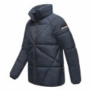 Navahoo Schokolinaa Damen Winter Steppjacke N031 Navy Größe L - Gr. 40