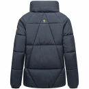 Navahoo Schokolinaa Damen Winter Steppjacke N031 Navy Größe L - Gr. 40