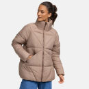 Navahoo Schokolinaa Damen Winter Steppjacke N031 Taupe Grey Größe L - Gr. 40