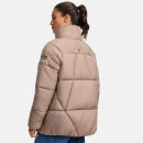 Navahoo Schokolinaa Damen Winter Steppjacke N031 Taupe Grey Größe L - Gr. 40