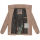 Navahoo Schokolinaa Damen Winter Steppjacke N031 Taupe Grey Größe L - Gr. 40
