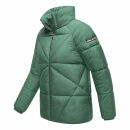 Navahoo Schokolinaa Damen Winter Steppjacke N031 Dusty Green Größe M - Gr. 38