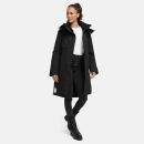 Marikoo Anoukaa Damen Winterjacke N032 Schwarz Größe M - Gr. 38